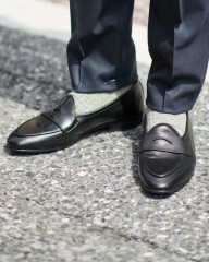 Baudoin&Langeサガンクラシック コインローファー【Sagan Classic Gingko Rubber】mb_01l