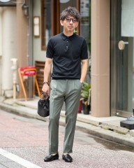 Baudoin&Langeサガンクラシック コインローファー【Sagan Classic Gingko Rubber】mb_ma