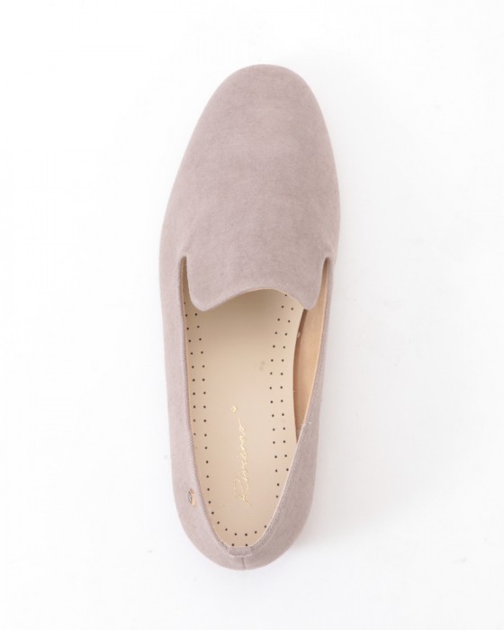 RIVIERASリネンキャンバス スリッポン【LOAFER】09l