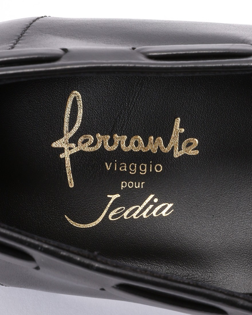 FERRANTEJedia別注 スムースレザー タッセルローファー【VOLTURNO/ラバーソール】11l