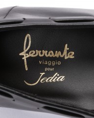 FERRANTEJedia別注 スムースレザー タッセルローファー【VOLTURNO/ラバーソール】mb_11l