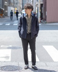 FERRANTEJedia別注　シボ革タッセルローファー【CILENTO/ラバーソール】mb_ma