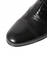 FERRANTEスムースレザー キャップトゥシューズ【OXFORD/レザーソール】mb_05l