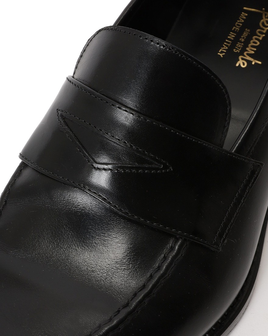 FERRANTE先行受注 150周年モデル スムースザー コインローファー【ISEO/BLAKE RAPID/レザーソール】※キャンセル不可｜2026年4月末お届け予定09l