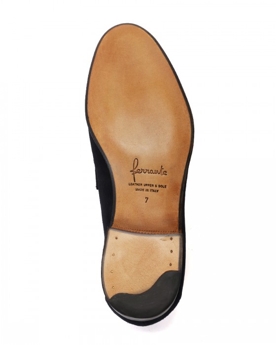 FERRANTE先行受注 150周年モデル スムースザー コインローファー【ISEO/BLAKE RAPID/レザーソール】※キャンセル不可｜2026年4月末お届け予定14l