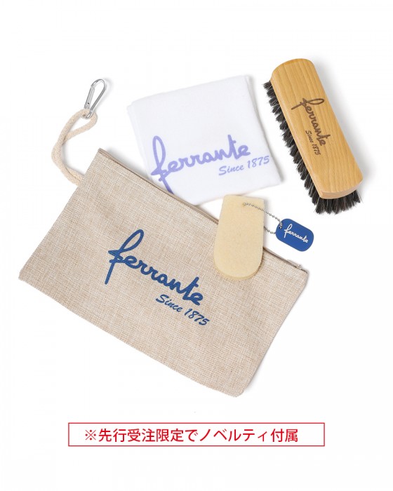 FERRANTE先行受注 150周年モデル スムースザー コインローファー【ISEO/BLAKE RAPID/レザーソール】※キャンセル不可｜2026年4月末お届け予定18l