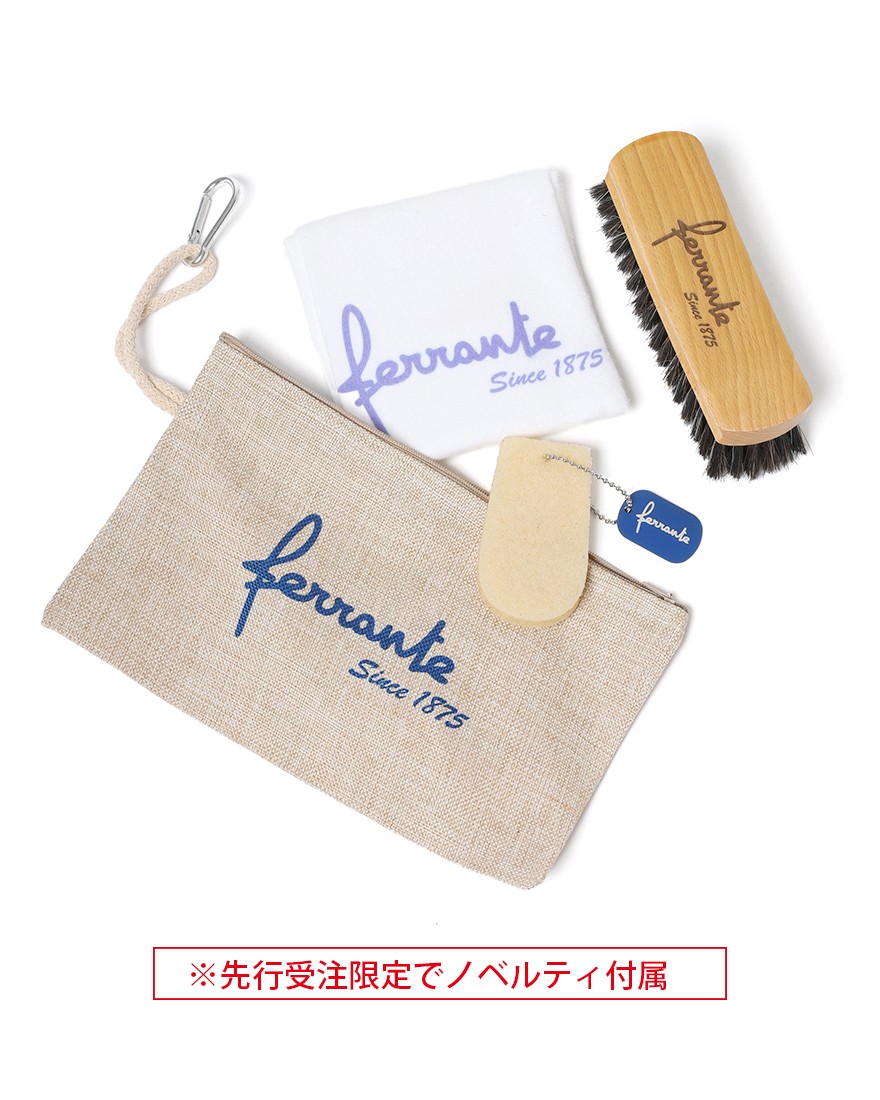 FERRANTE先行受注 150周年モデル スムースザー コインローファー【ISEO/BLAKE RAPID/レザーソール】※キャンセル不可｜2026年4月末お届け予定18l