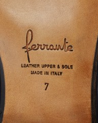 FERRANTE先行受注 150周年モデル スムースザー コインローファー【ISEO/BLAKE RAPID/レザーソール】※キャンセル不可|2026年4月末お届け予定mb_17l