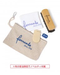 FERRANTE先行受注 150周年モデル スムースザー コインローファー【ISEO/BLAKE RAPID/レザーソール】※キャンセル不可|2026年4月末お届け予定mb_18l