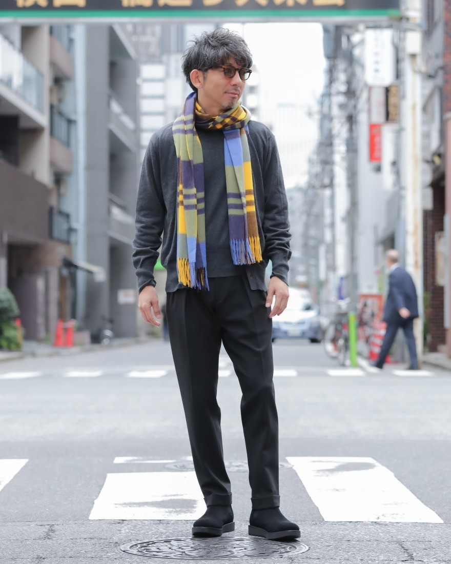 YOAKサイドゴア レザーショートブーツ【DART SUEDE/ダート スエード】ma