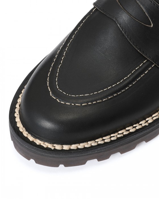 BONTEMPSオイルドカーフレザー ローファー08l