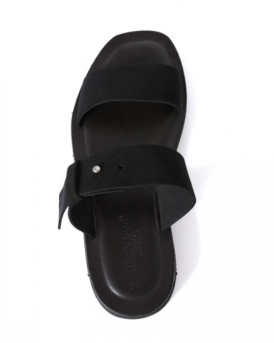 Mario Doni2ストラップ スエードサンダル【GEMELLO】12l