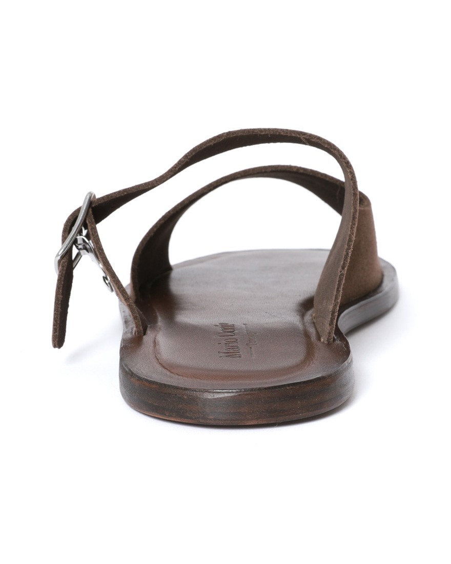 Mario Doniワンピースレザー スエードサンダル【CAPOLONA】07l