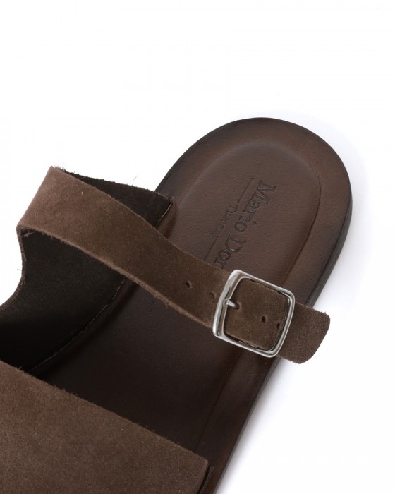 Mario Doniワンピースレザー スエードサンダル【CAPOLONA】10l