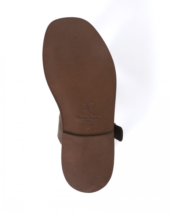 Mario Doniワンピースレザー スエードサンダル【CAPOLONA】14l