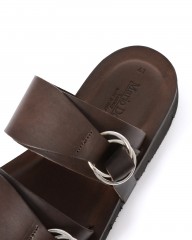 Mario Doniダブルリング 2ストラップ レザーサンダル【ANGELLI】mb_10l