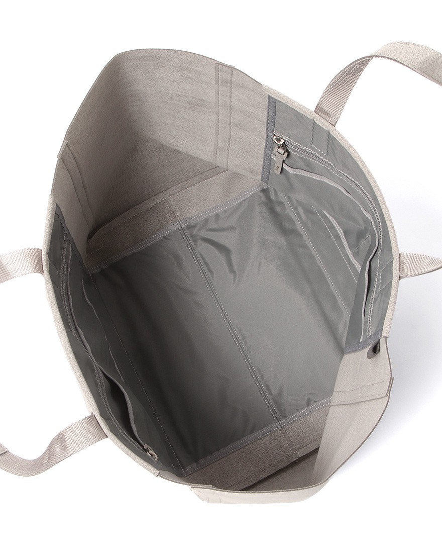 zattuマイクロファイバースエード ラージトートバッグ【TOVA/トーバ】12l