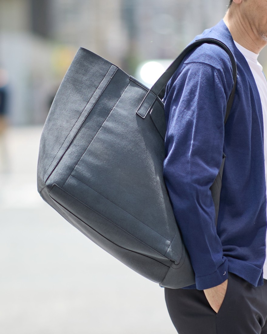 zattuマイクロファイバースエード ラージトートバッグ【TOVA/トーバ】25l