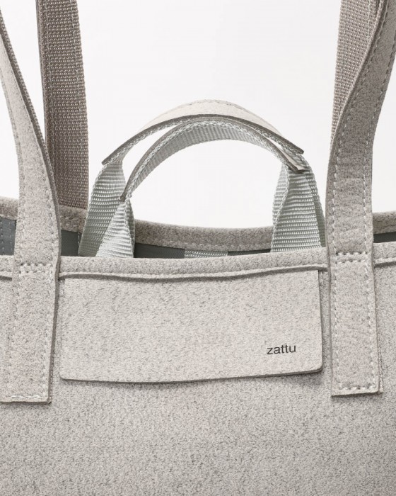 zattuマイクロファイバースエード トートバッグ【ALCOTT-H2/オルコット-H2】09l