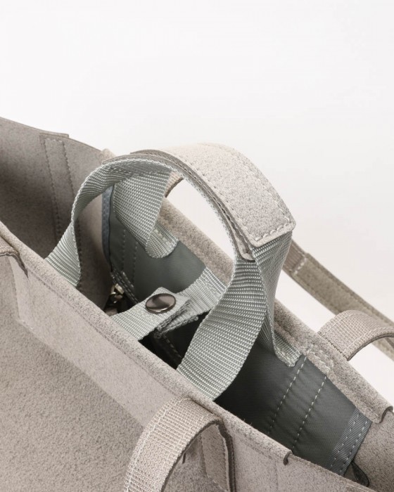 zattuマイクロファイバースエード トートバッグ【ALCOTT-H2/オルコット-H2】11l