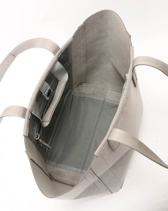 zattuマイクロファイバースエード トートバッグ【ALCOTT-H2/オルコット-H2】14l