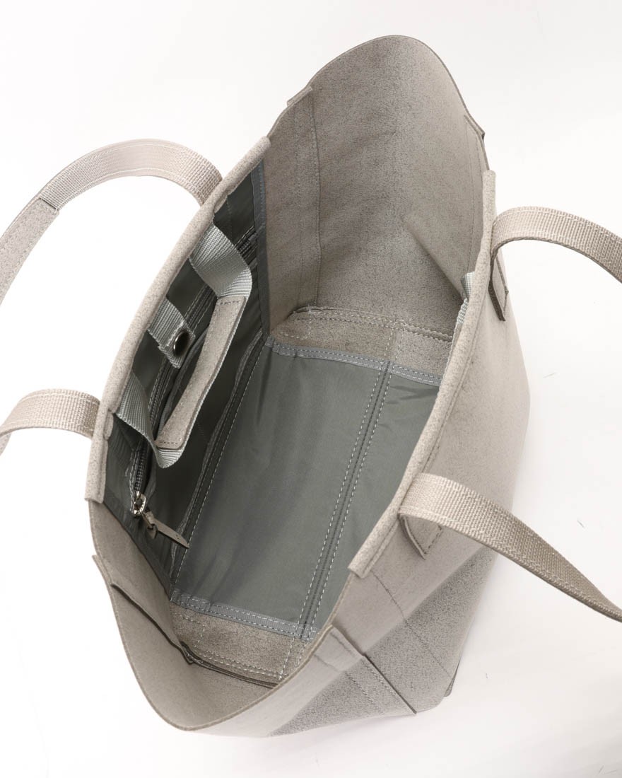 zattuマイクロファイバースエード トートバッグ【ALCOTT-H2/オルコット-H2】14l