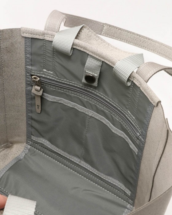 zattuマイクロファイバースエード トートバッグ【ALCOTT-H2/オルコット-H2】16l