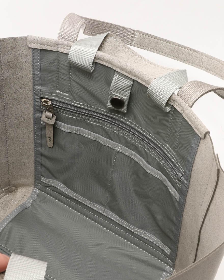 zattuマイクロファイバースエード トートバッグ【ALCOTT-H2/オルコット-H2】16l