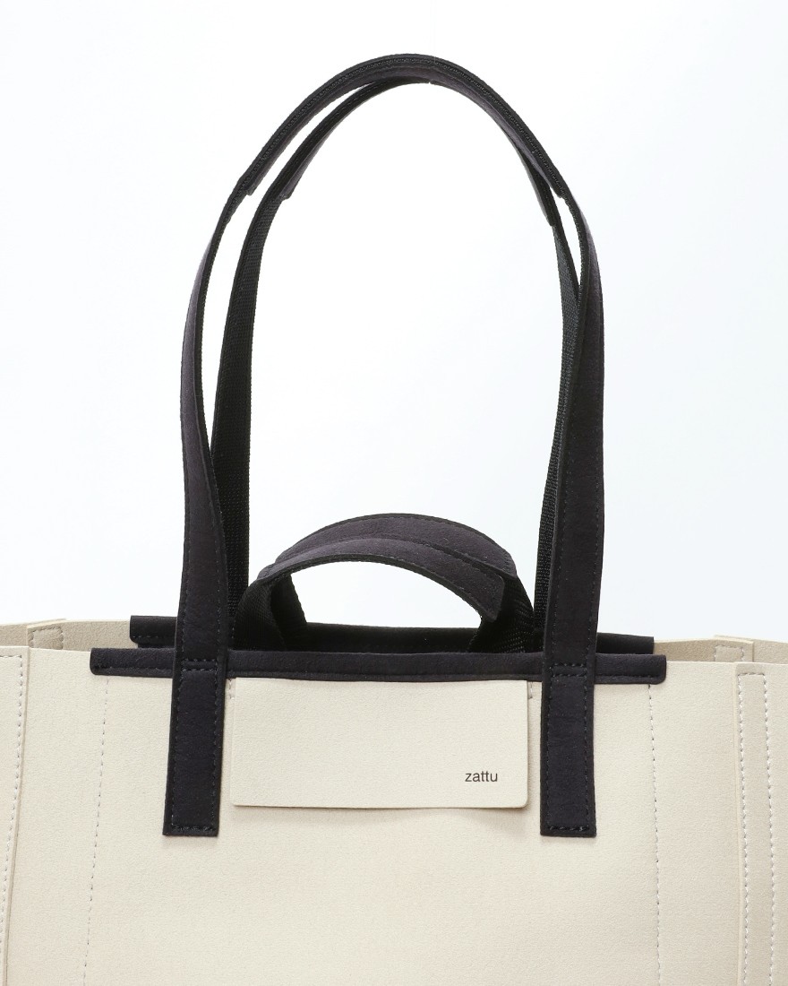 zattuマイクロファイバースエード トートバッグ【ALCOTT-H2/オルコット-H2】24l