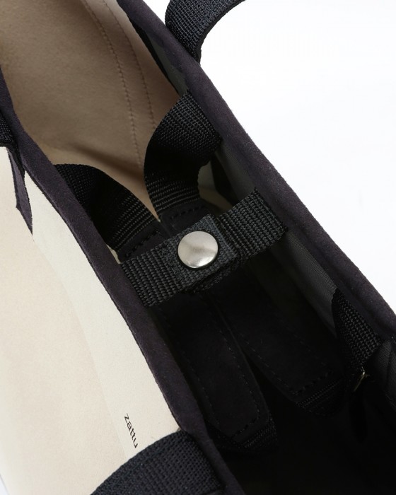 zattuマイクロファイバースエード トートバッグ【ALCOTT-H2/オルコット-H2】25l