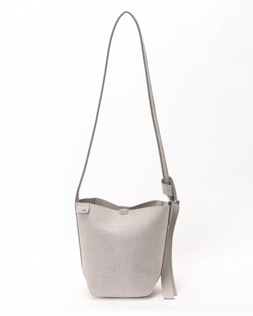 zattuマイクロファイバースエード 縦型ミニショルダーバッグ【PIPPA/ピッパ】04l