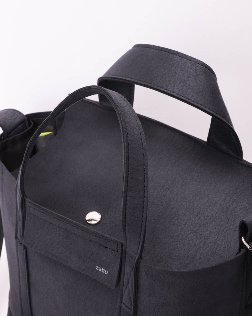 zattuマイクロファイバースエード ミニ トートバッグ【NEPPA-T2/ネッパ-T2】13l