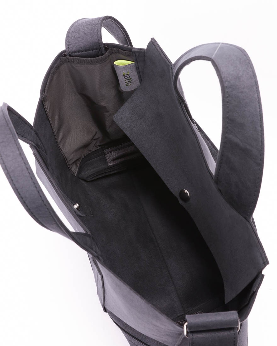 zattuマイクロファイバースエード ミニ トートバッグ【NEPPA-T2/ネッパ-T2】17l