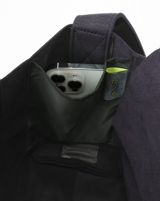 zattuマイクロファイバースエード ミニ トートバッグ【NEPPA-T2/ネッパ-T2】27l