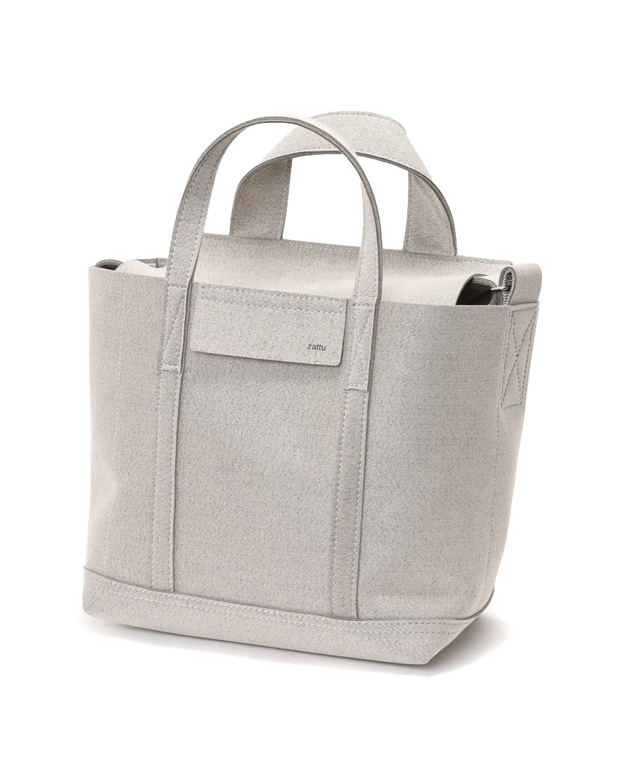 zattuマイクロファイバースエード ミニ トートバッグ【NEPPA-T2/ネッパ-T2】c0