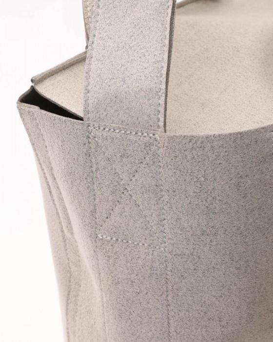 zattuマイクロファイバースエード ミドル トートバッグ【KINAX-T2/キナックス-T2】12l