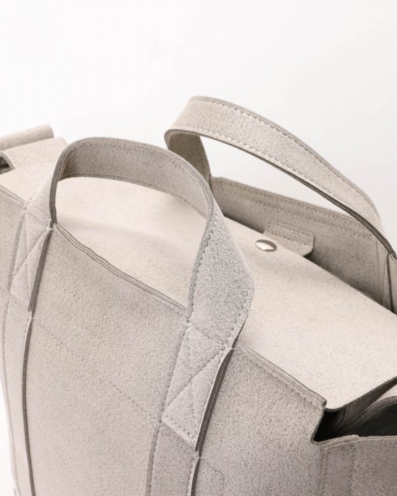 zattuマイクロファイバースエード ミドル トートバッグ【KINAX-T2/キナックス-T2】15l