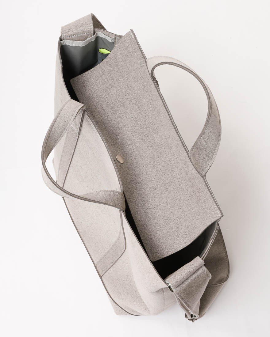 zattuマイクロファイバースエード ミドル トートバッグ【KINAX-T2/キナックス-T2】16l