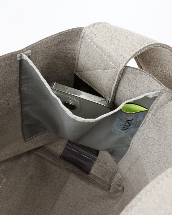 zattuマイクロファイバースエード ミドル トートバッグ【KINAX-T2/キナックス-T2】27l