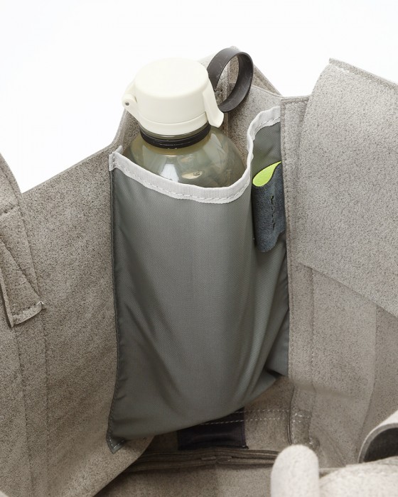 zattuマイクロファイバースエード ミドル トートバッグ【KINAX-T2/キナックス-T2】28l