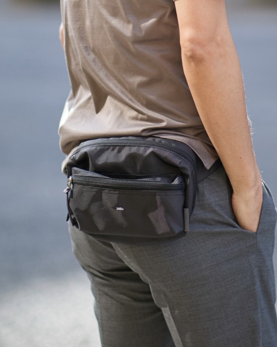 zattuナイロン ウエストバッグ【PONTE-LQ/ポンテ-LQ】02l