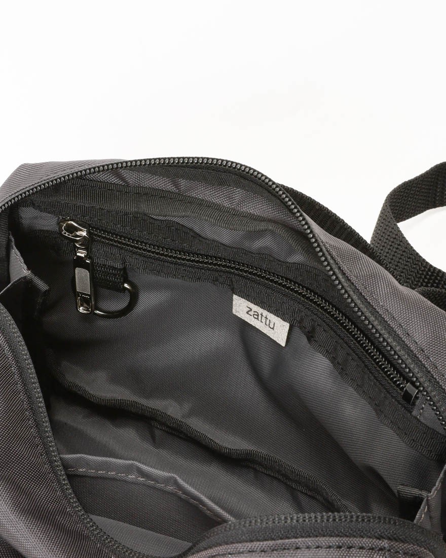 zattuナイロン ウエストバッグ【PONTE-LQ/ポンテ-LQ】19l