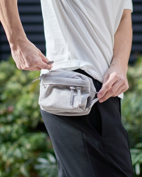 zattuマイクロファイバースエード ウエストポーチ【LOKI/ロキ】24l