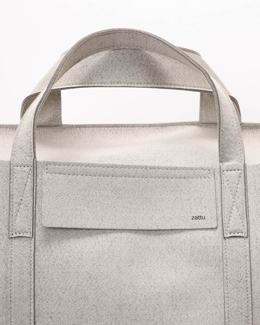 zattuマイクロファイバースエード ビッグ トートバッグ【MACTOTO-T2/マックトート-T2】08l