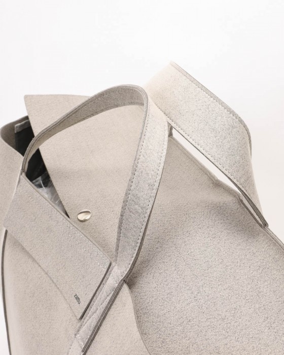 zattuマイクロファイバースエード ビッグ トートバッグ【MACTOTO-T2/マックトート-T2】10l