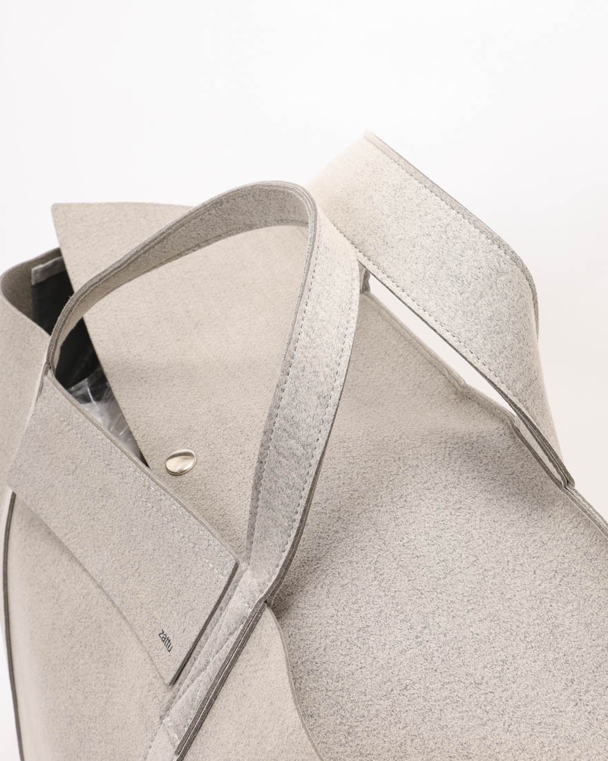 zattuマイクロファイバースエード ビッグ トートバッグ【MACTOTO-T2/マックトート-T2】10l