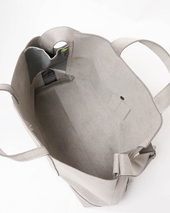 zattuマイクロファイバースエード ビッグ トートバッグ【MACTOTO-T2/マックトート-T2】16l