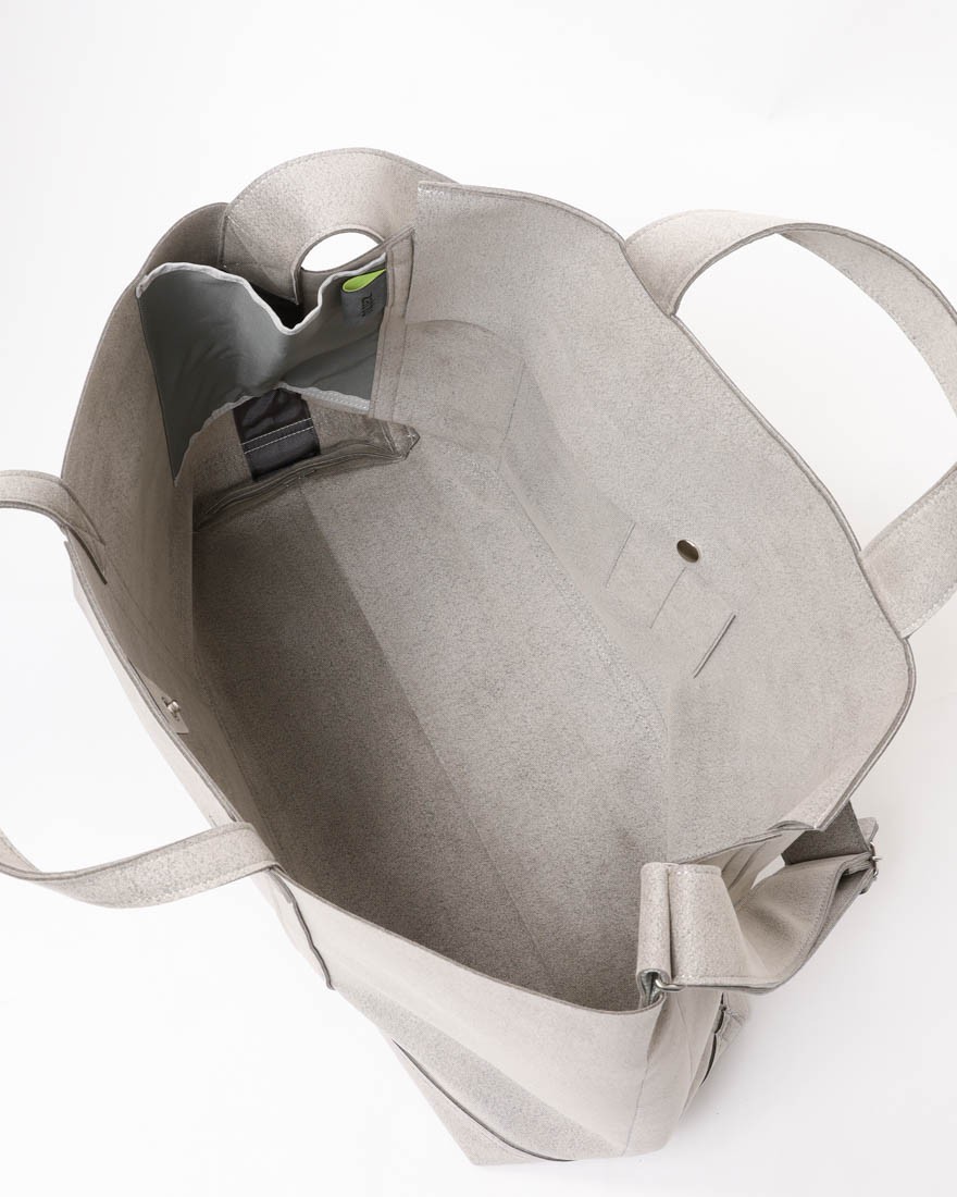 zattuマイクロファイバースエード ビッグ トートバッグ【MACTOTO-T2/マックトート-T2】16l