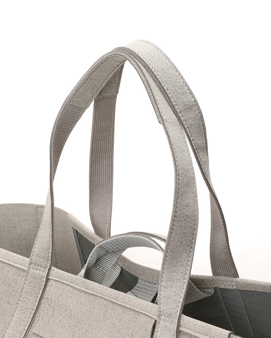 zattuマイクロファイバースエード ラージトートバッグ【TOVA-H2/トーバ-H2】10l