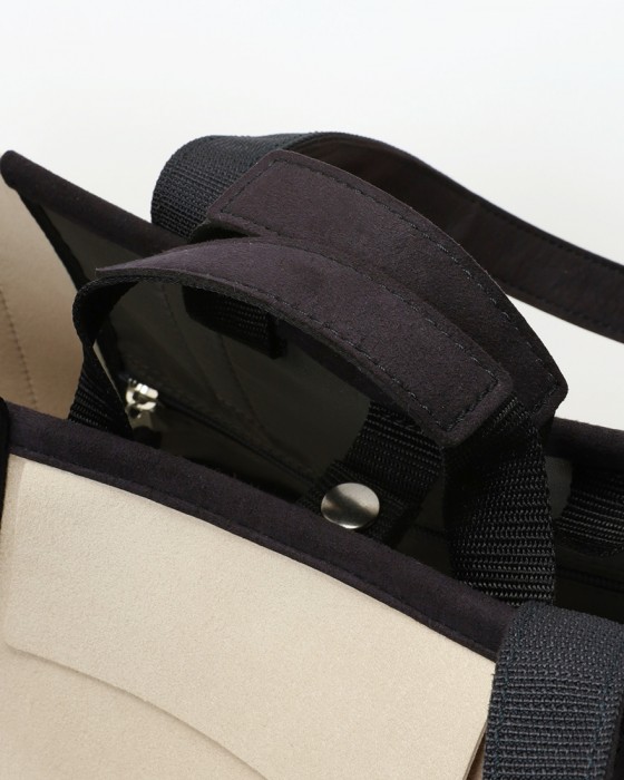 zattuマイクロファイバースエード ラージトートバッグ【TOVA-H2/トーバ-H2】25l